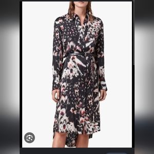 Allsaints Anya Wing Dress
